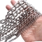La cadena electrochapada de plata del metal del bolso ata con correa la abrasión anti a prueba de herrumbre